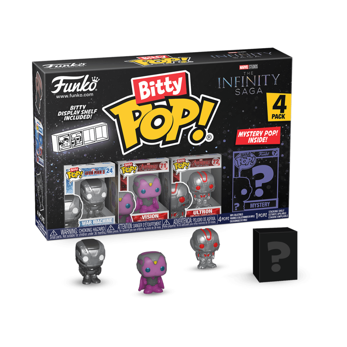 Funko POP! Funko Bitty POP: Marvel - Iron Man 4PK