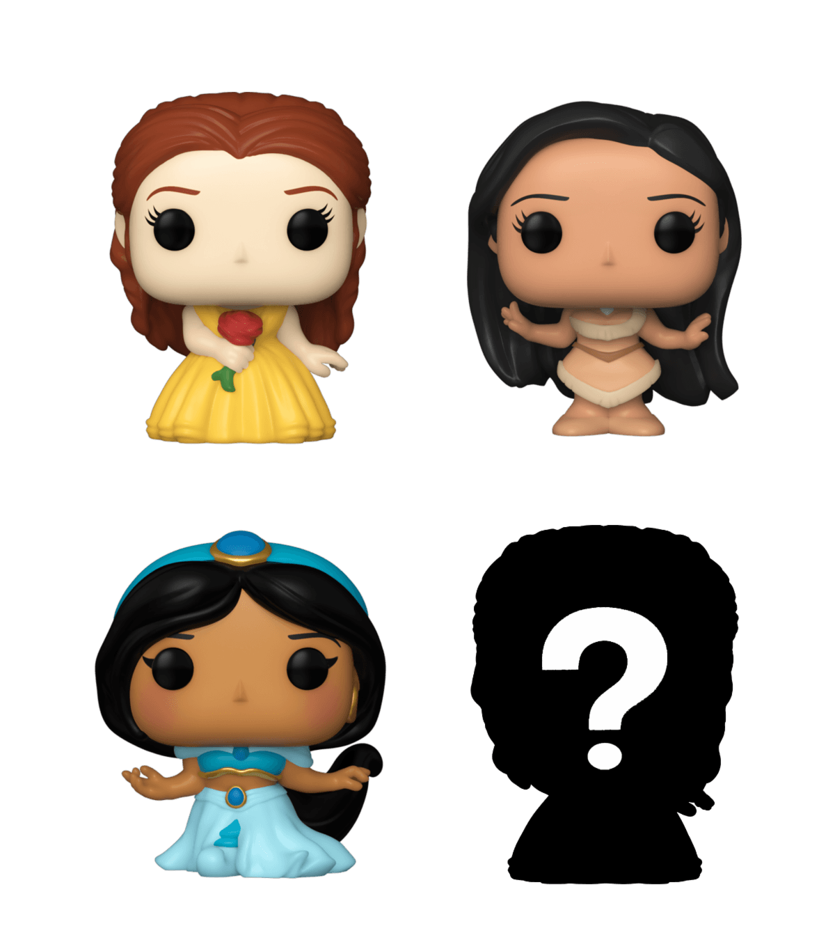 Bitty POP: Disney P - Belle 4PK