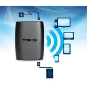 Toshiba Stor.E Wireless Adapter Wifi Streaming Device