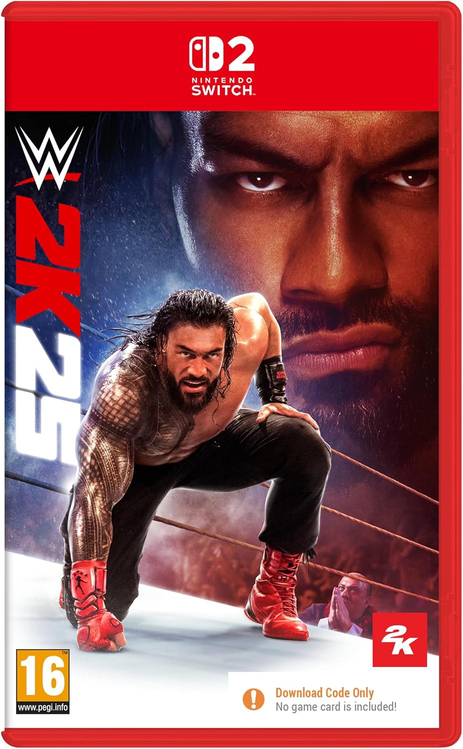 WWE 2K25 (Code in a box) (Nintendo Switch 2)