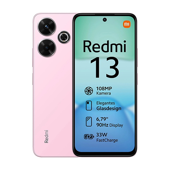Xiaomi Redmi 13 4G Dual Sim 8GB RAM 256GB - Pink