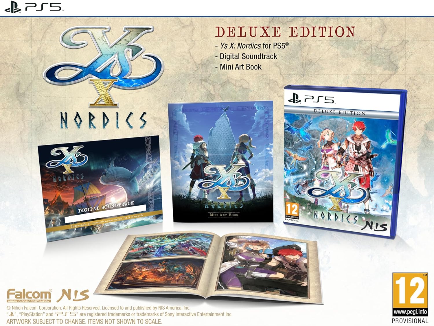 Ys X: Nordics [Deluxe Edition] (Nintendo Switch)