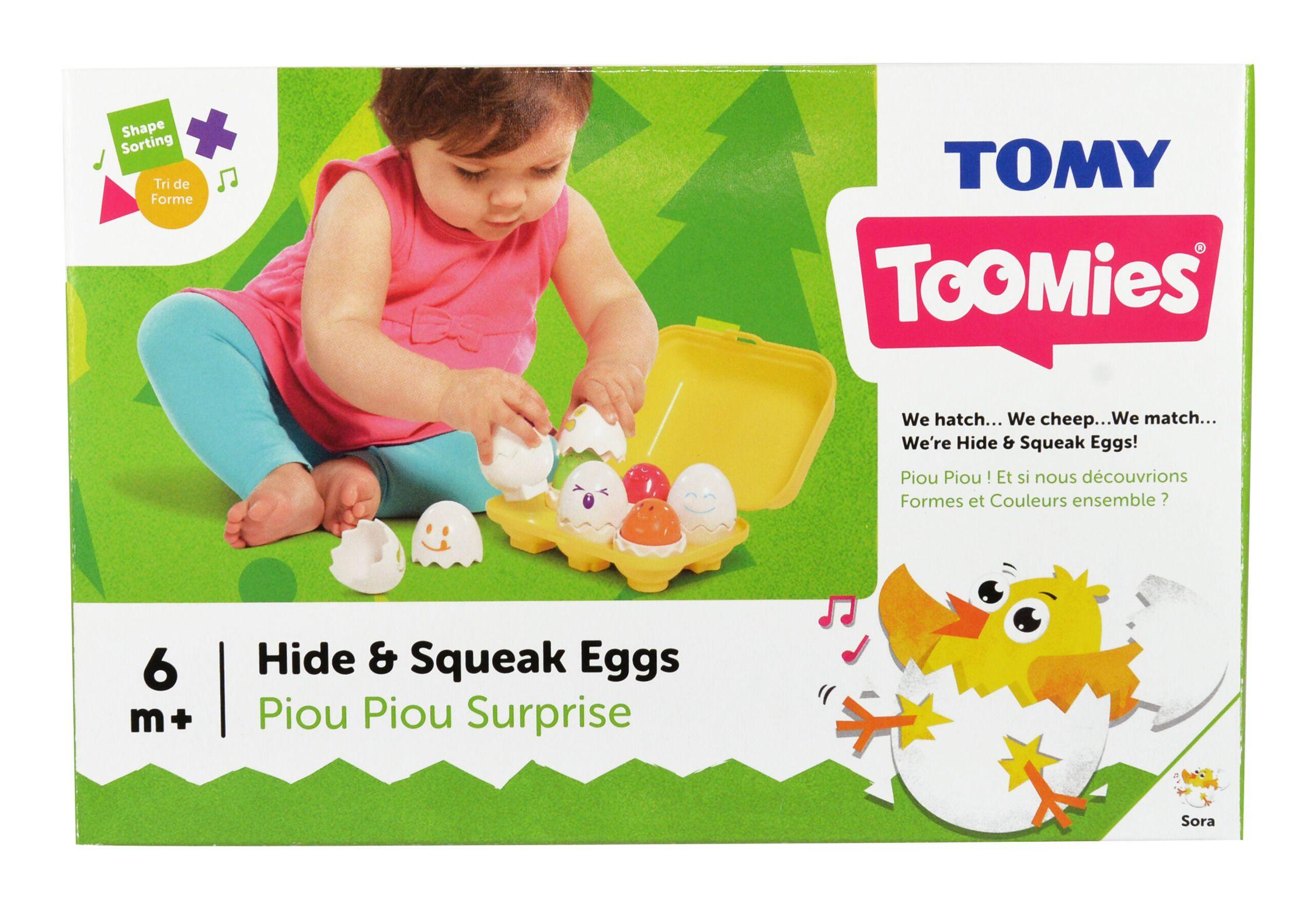 Toomies Hide & Squeak Eggs