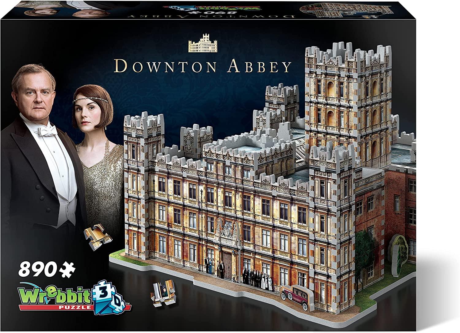 Wrebbit 3D Puzzle Downtown Abbey 3D Puzzle Grantham House (850 pieces)