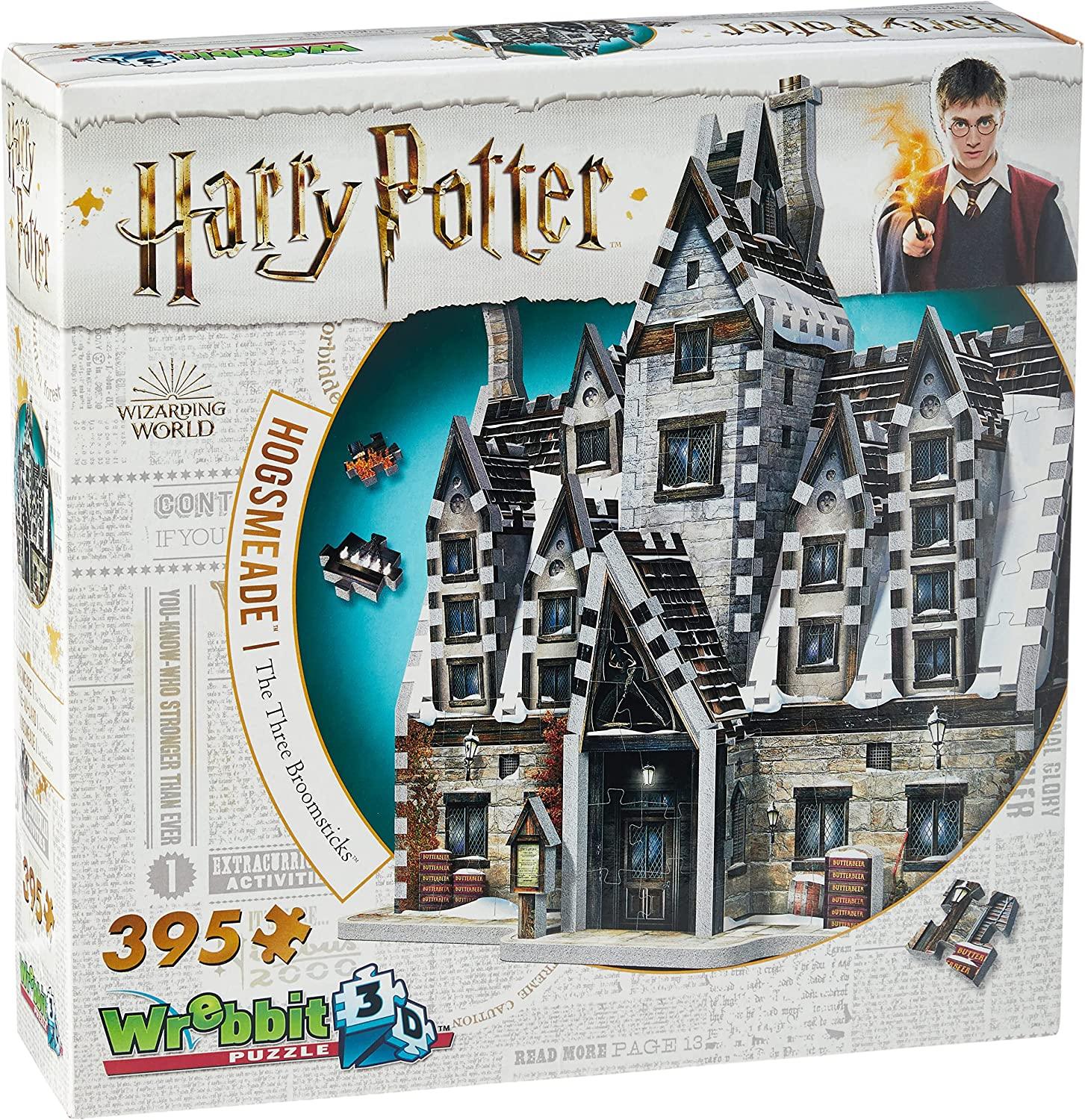 Wrebbit 3D Puzzle Harry Potter's Hogsmeade The Three Broomsticks 3D Puzzle (395 pieces)