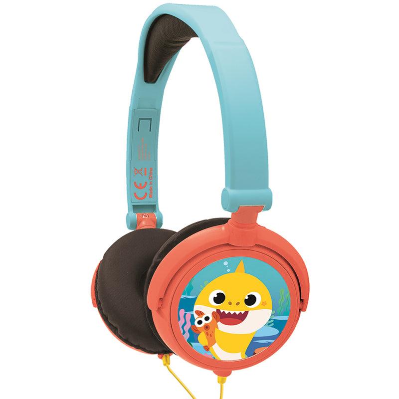 Baby Shark Foldable Stereo Headphones with Volume Limiter