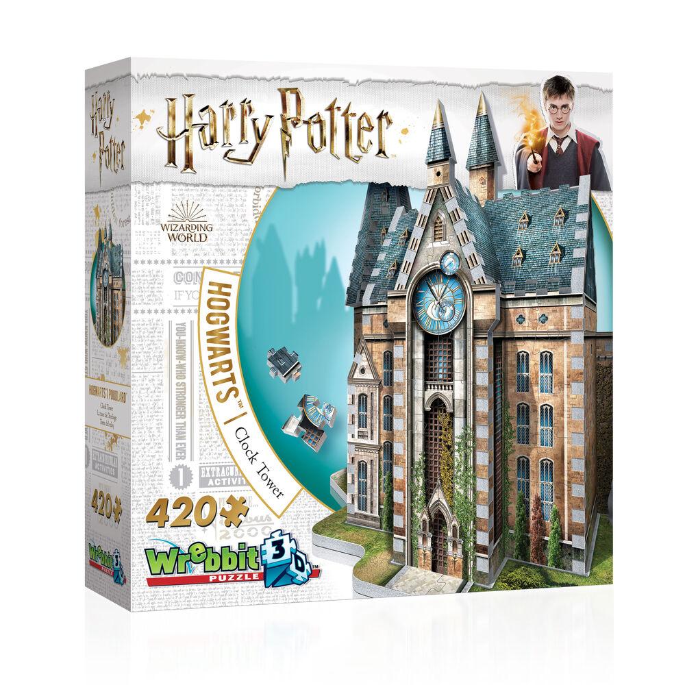 Wrebbit 3D Puzzle Harry Potter (Hogwarts - Clock Tower) (420 pieces)