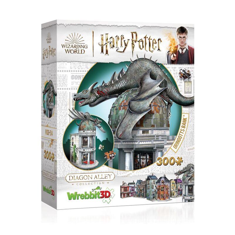 Wrebbit 3D Puzzle Harry Potter Gringotts Bank (300 pieces)