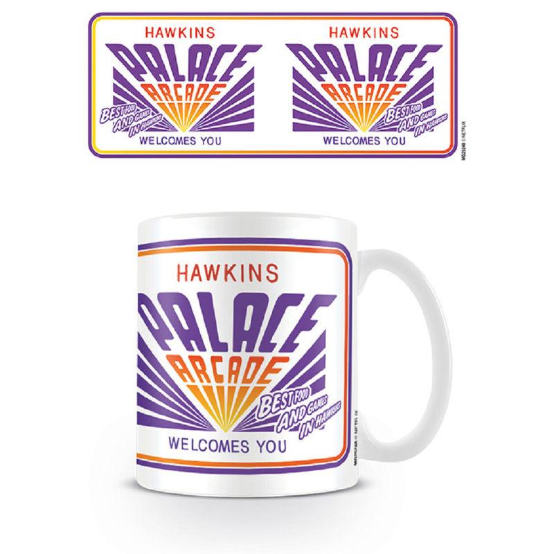 Stranger Things Hawkins Palace Arcade Mug