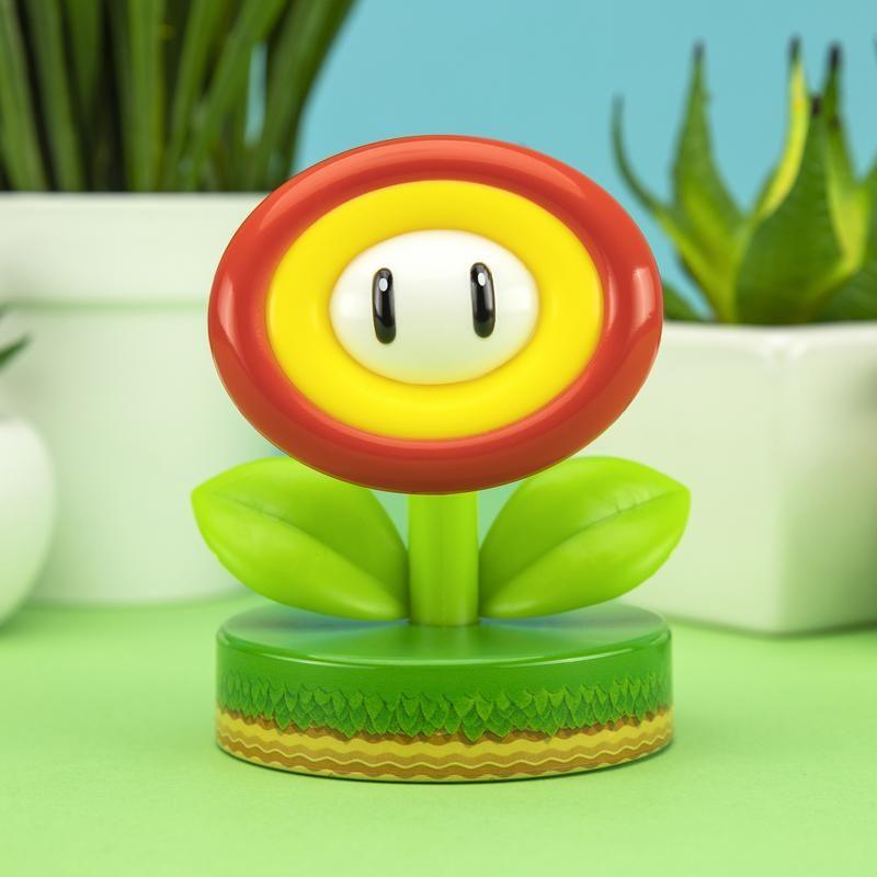 Fire Flower Icon Light BDP  | Officially Licensed Nintendo Merchandise