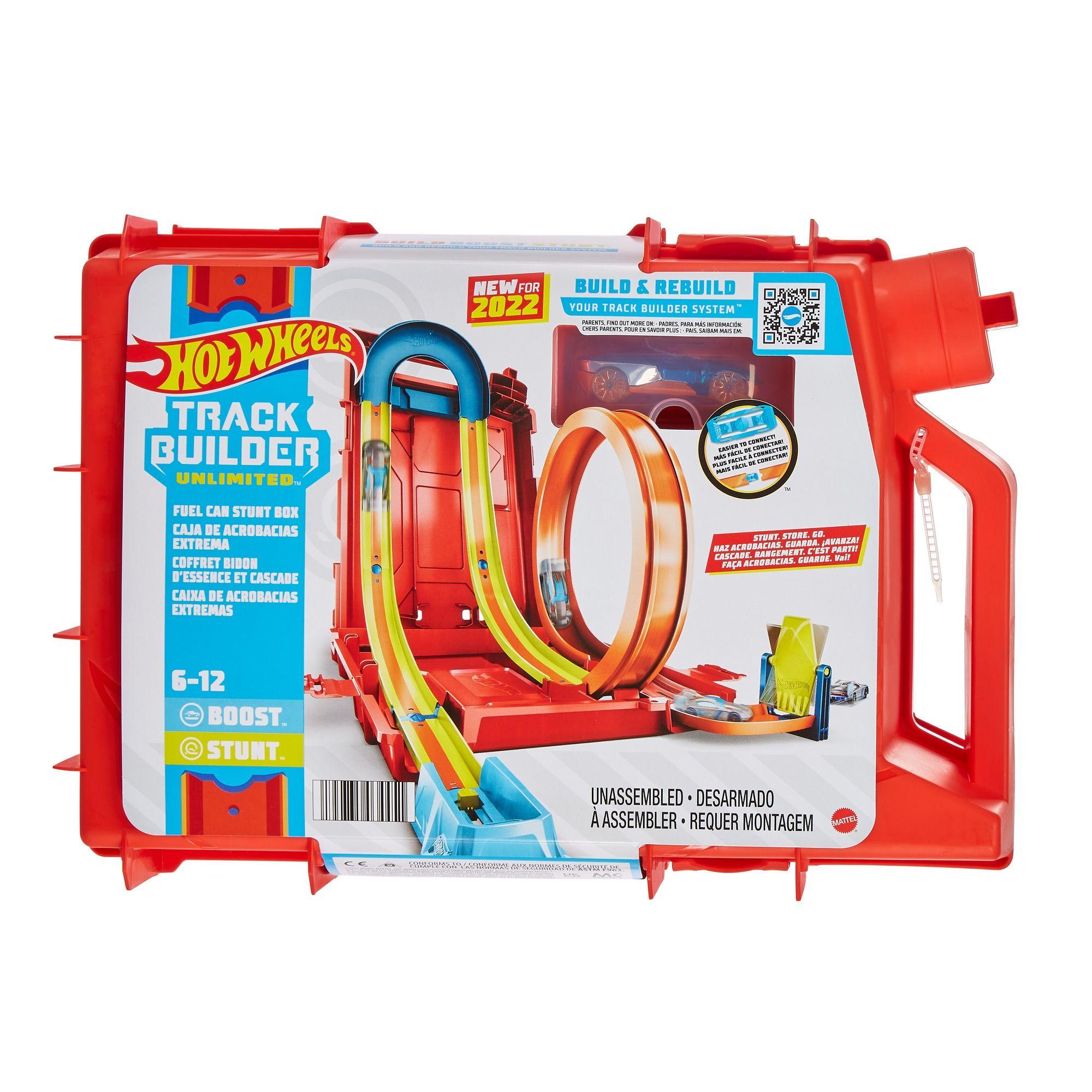 Hot Wheels Track Builder Unlimited Fuel Can Stunt Box