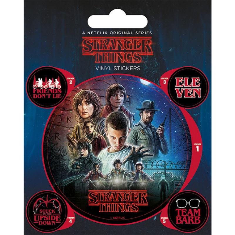 Stranger Things Vinyl Sticker