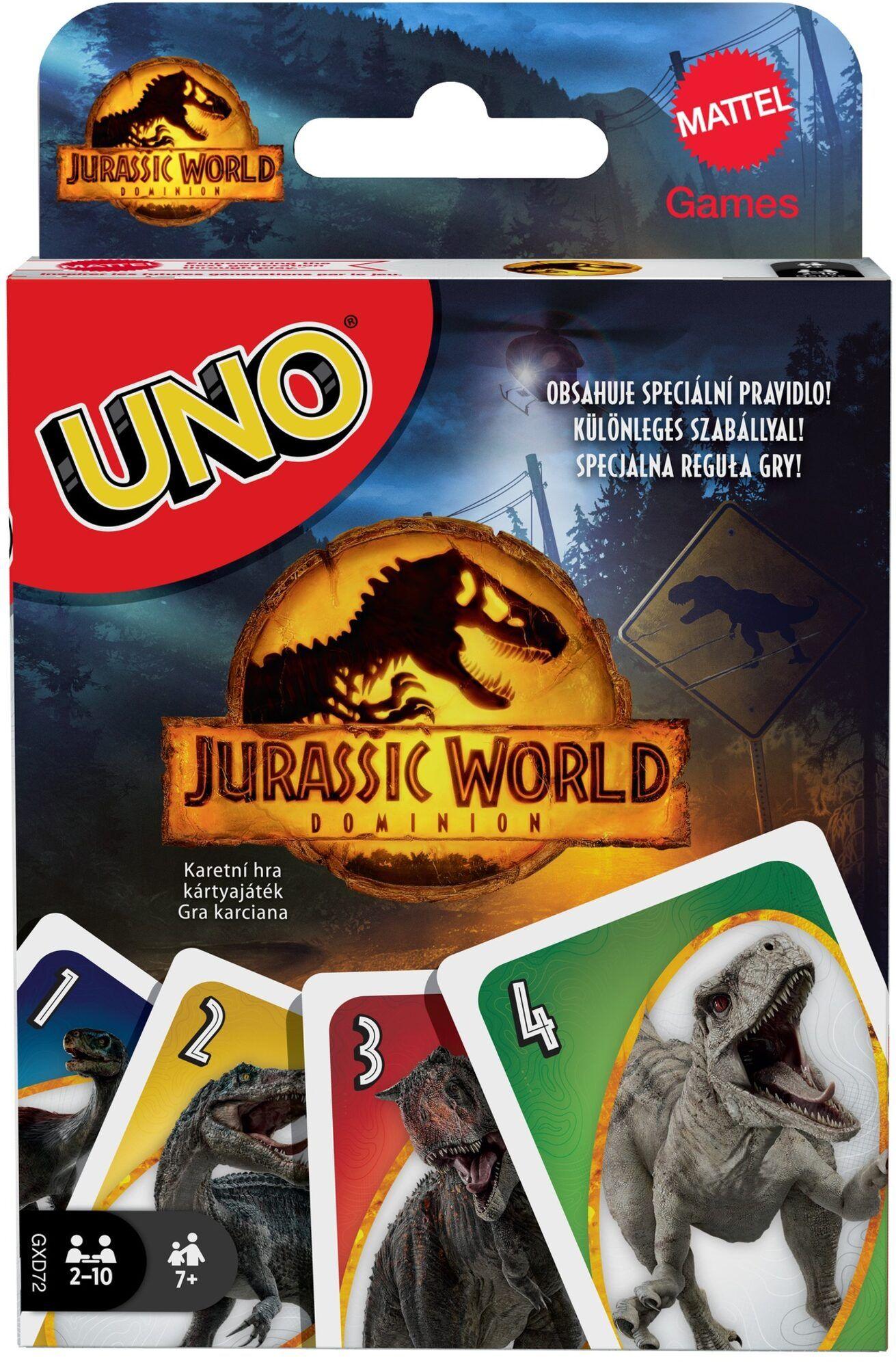 Uno Jurassic World Dominion