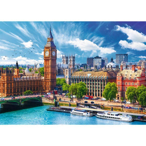 Trefl Sunny Day In London 500 Piece Jigsaw Puzzle - Gadget Station