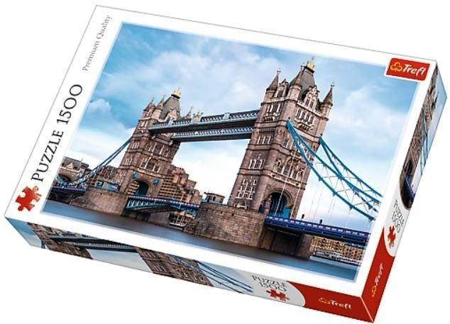 Trefl 1500 Piece Tower Bridge Over River Thames Jigsaw - Gadget Station