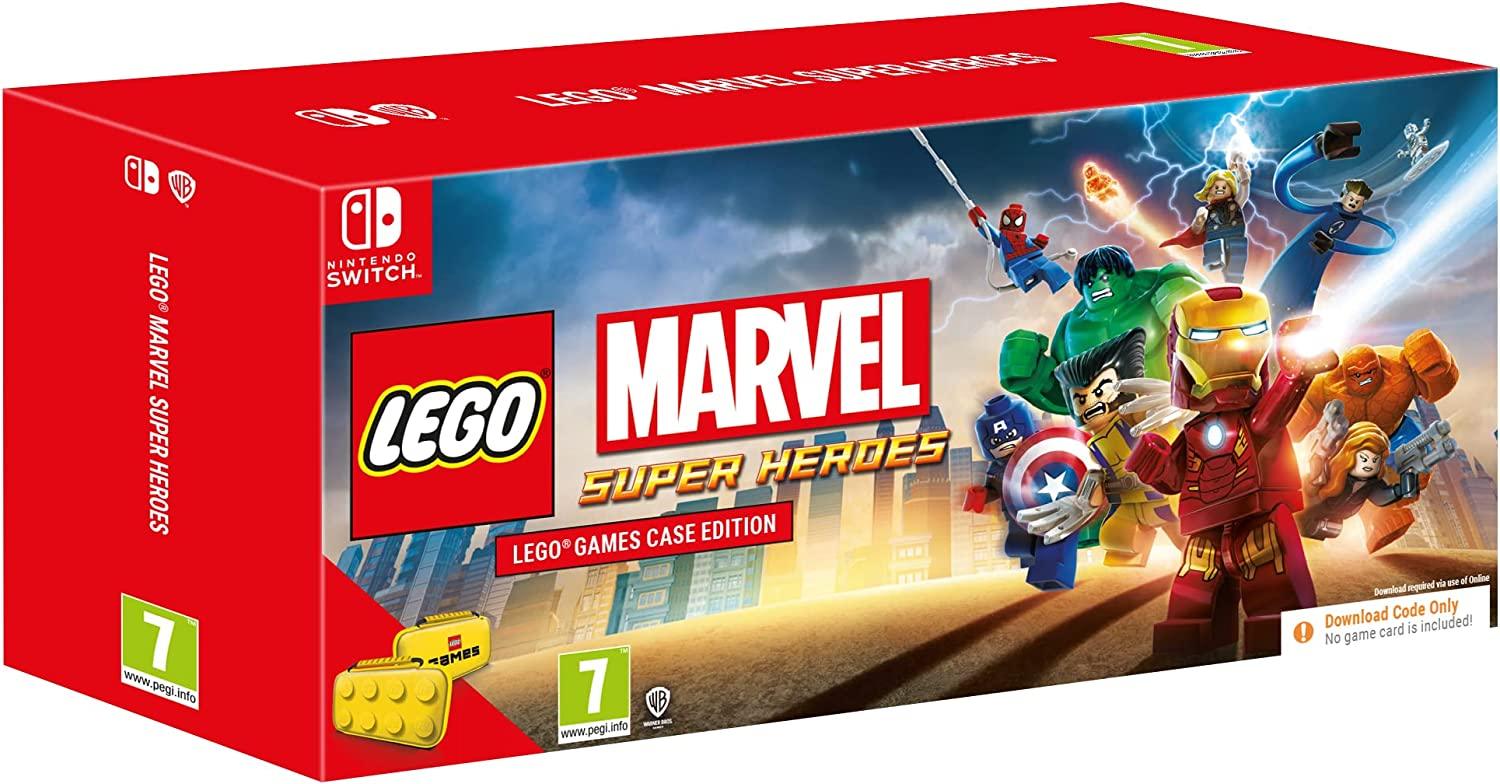 LEGO® Marvel Superheroes UK Case Bundle - Code in a Box (Nintendo Switch)