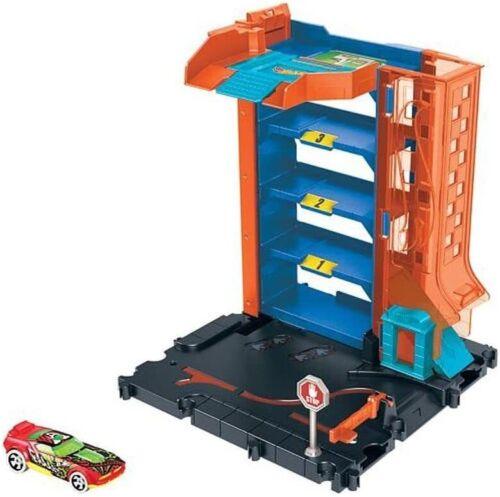 Hot Wheels City City Downtown Car Park Playset