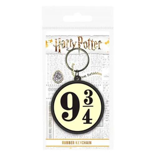 Harry Potter Platform 9 ¾ Rubber Keyring - Official Merchandise