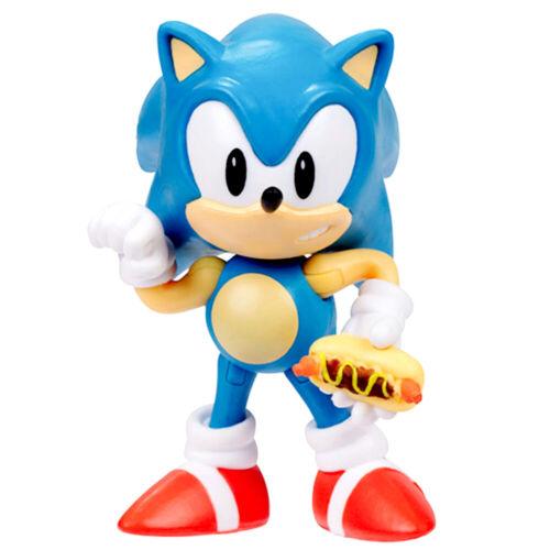 Sonic the Hedgehog 2.5" Figure, Sonic with Hot Dog