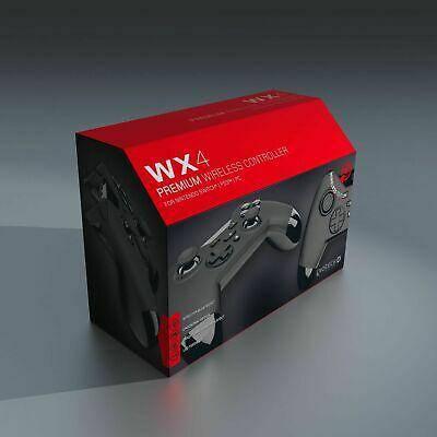 Gioteck WX-4 Wireless Nintendo Switch Controller - Black - Gadget Station