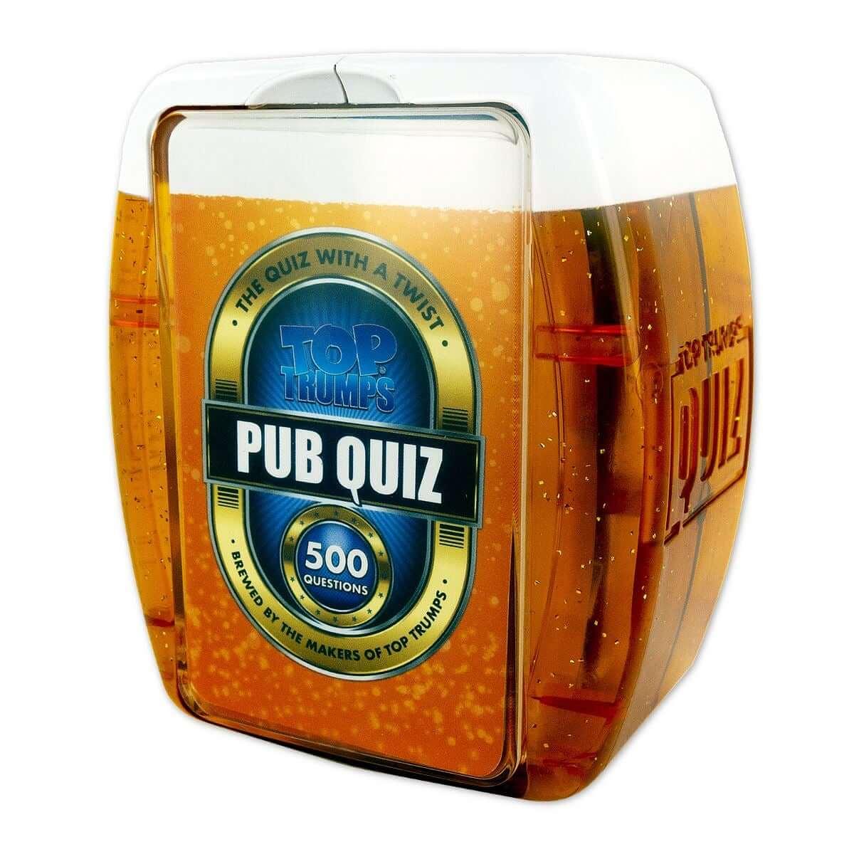 Pub Quiz Top Trumps Quiz Card Game