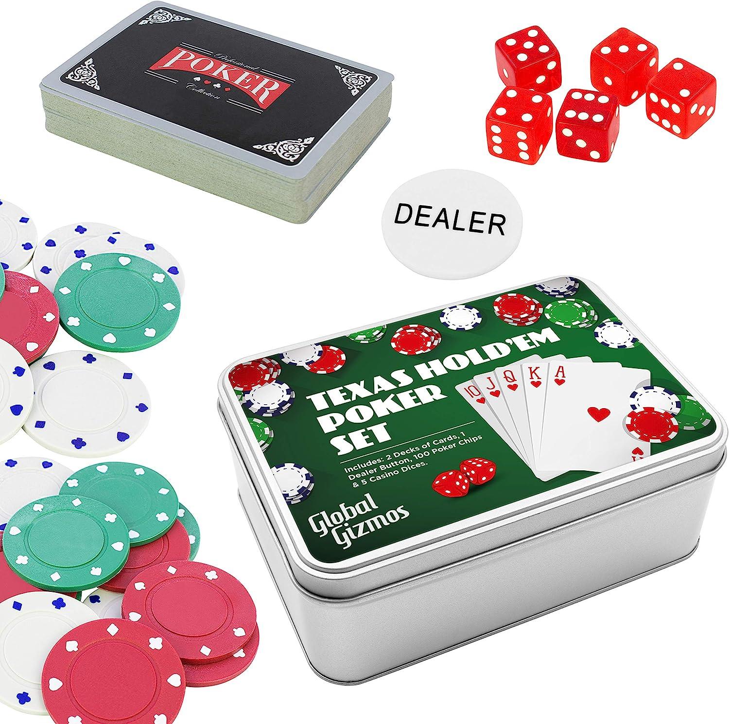 Texas Hold'em Poker Gift Set