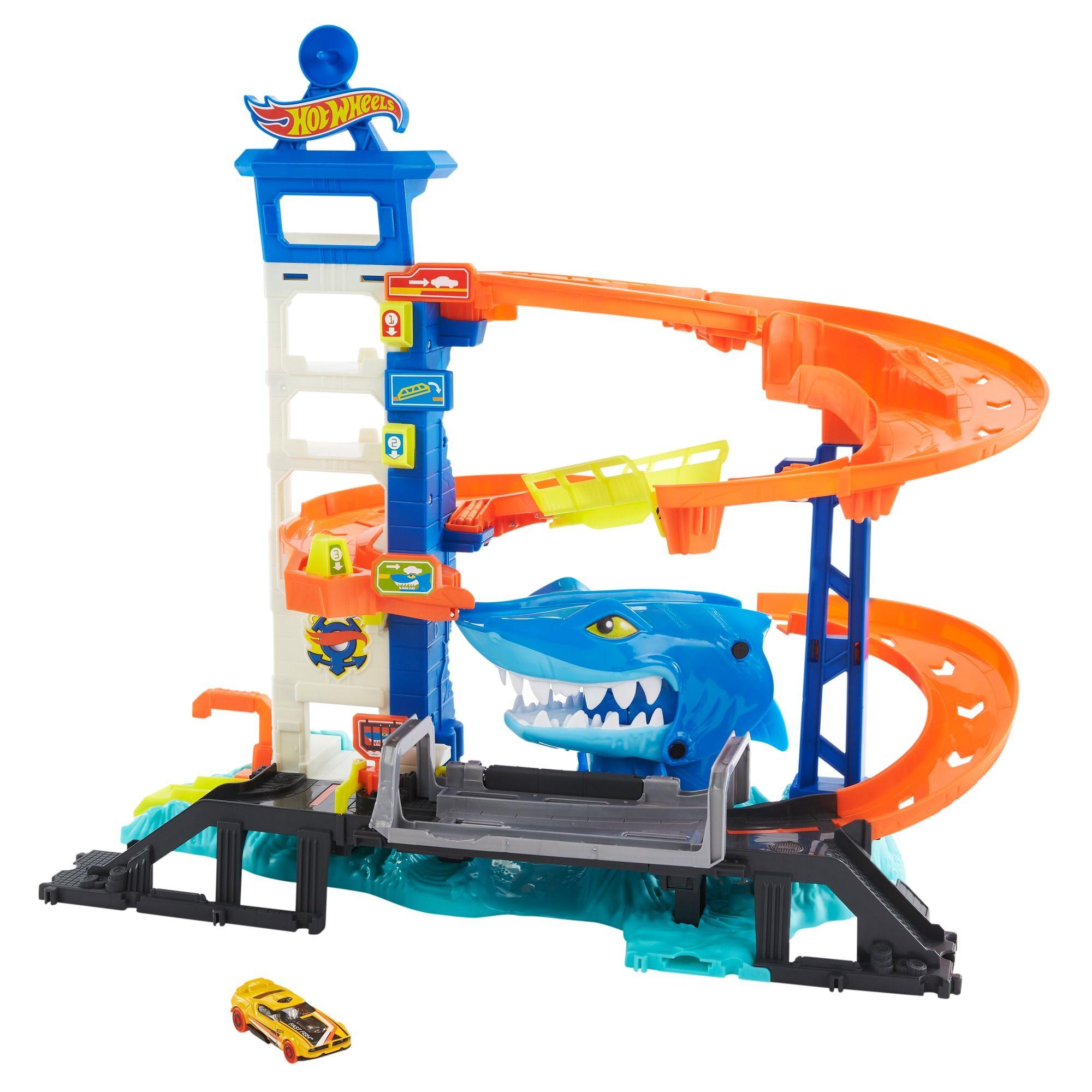 Hot Wheels City Shark Escape Playset