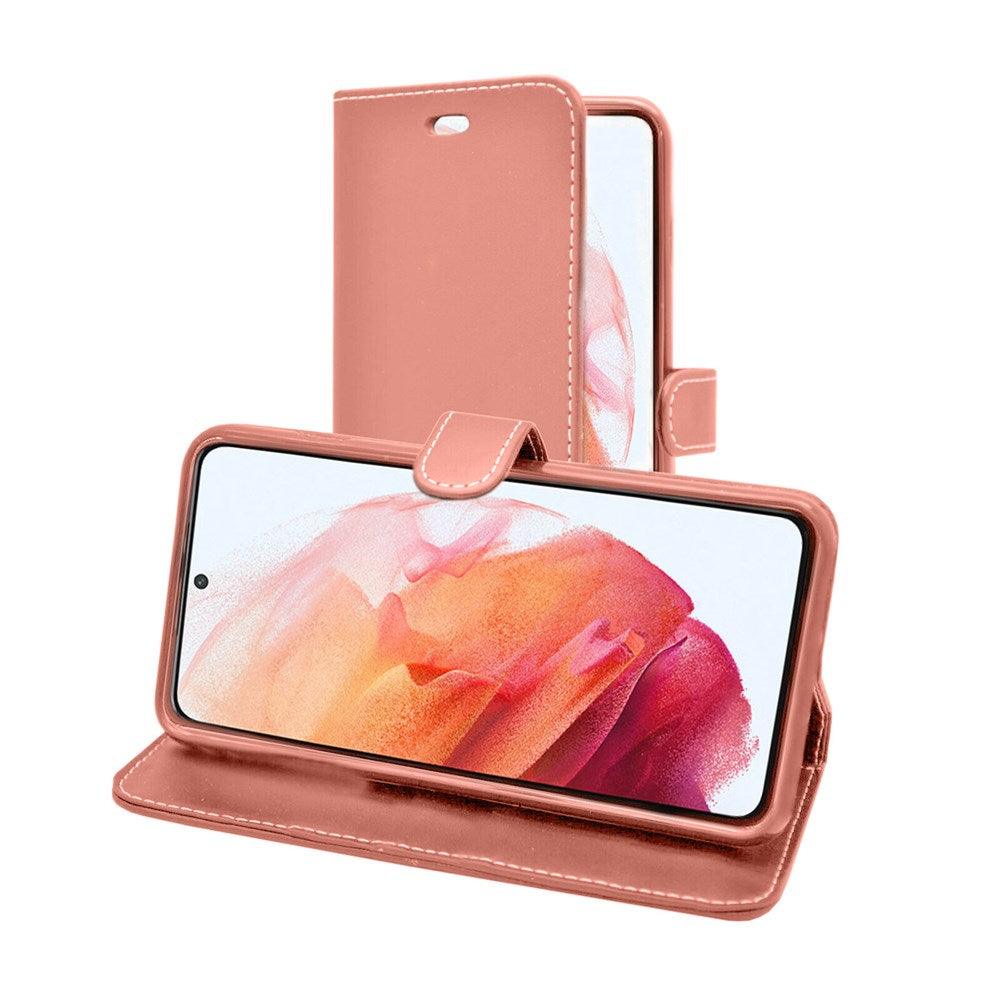 Wallet Flip Case Cover for Samsung Galaxy S23 5G Rose Gold