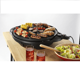 George Foreman Indoor Outdoor BBQ Grill Black