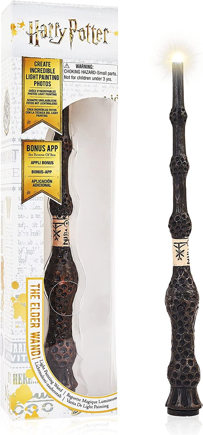 The Elder 7" Lumos Light Painting Wand | Wizarding World, Official Harry Potter Collectables