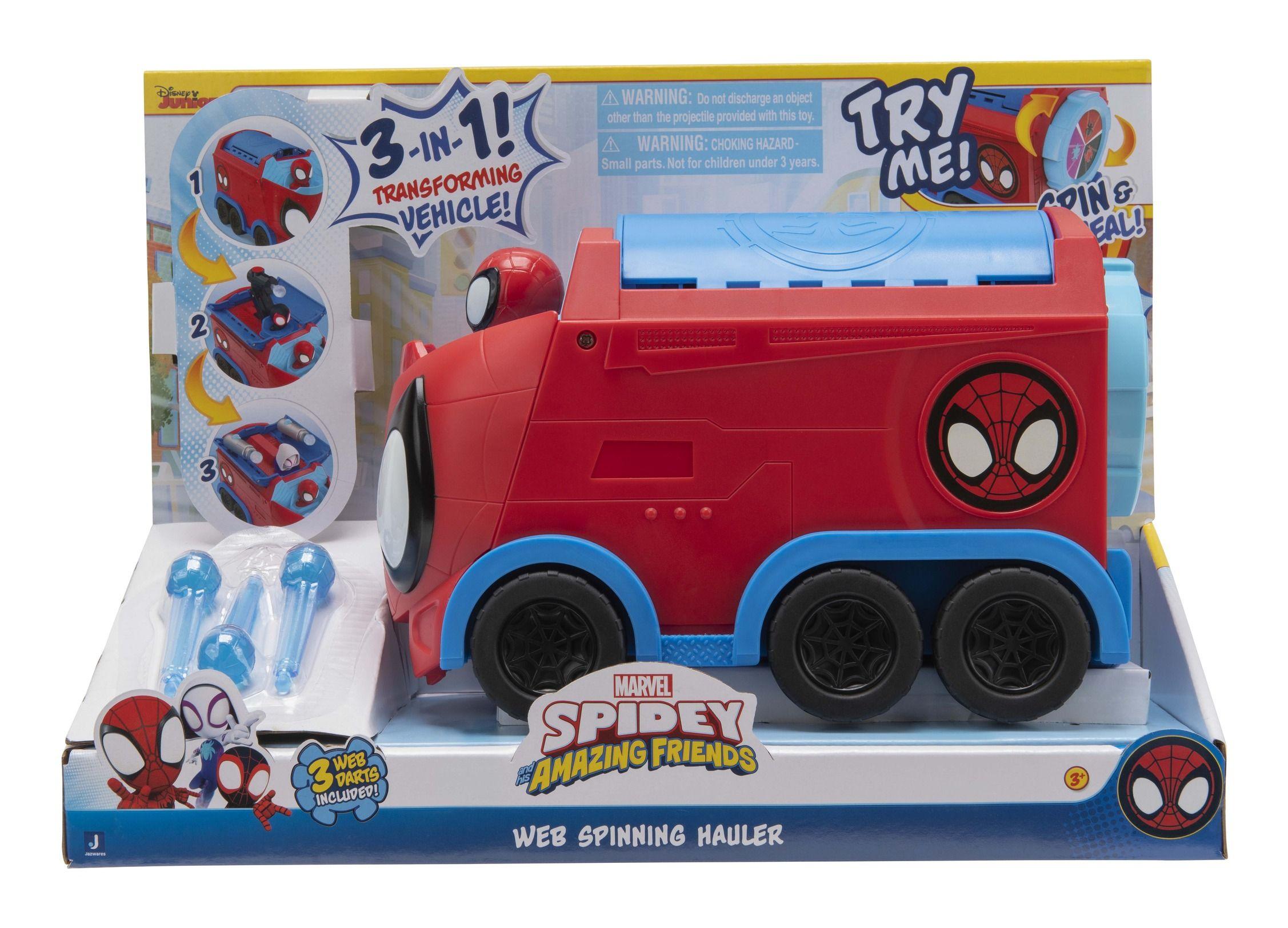 Spidey & His Amazing Friends Web Spinning Hauler