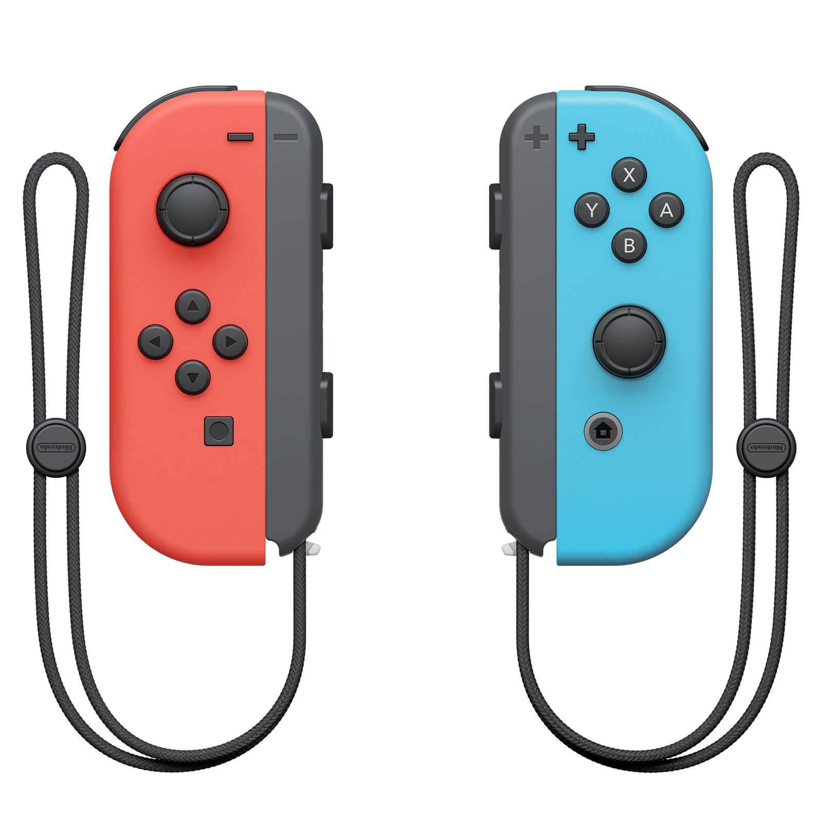 Nintendo Switch Joy-Con Controller Pair - Neon Red-Neon Blue