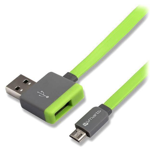 4Smart MicroUSB Data and Charge Cable with extra USB port - Gadget Station