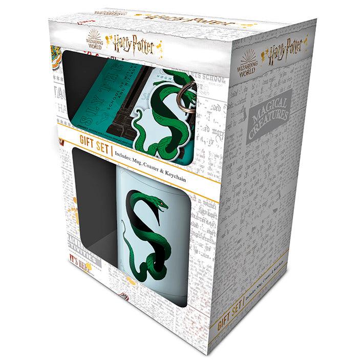 Harry Potter Slytherin Gift Set DC Comics Mug Coaster Keychain