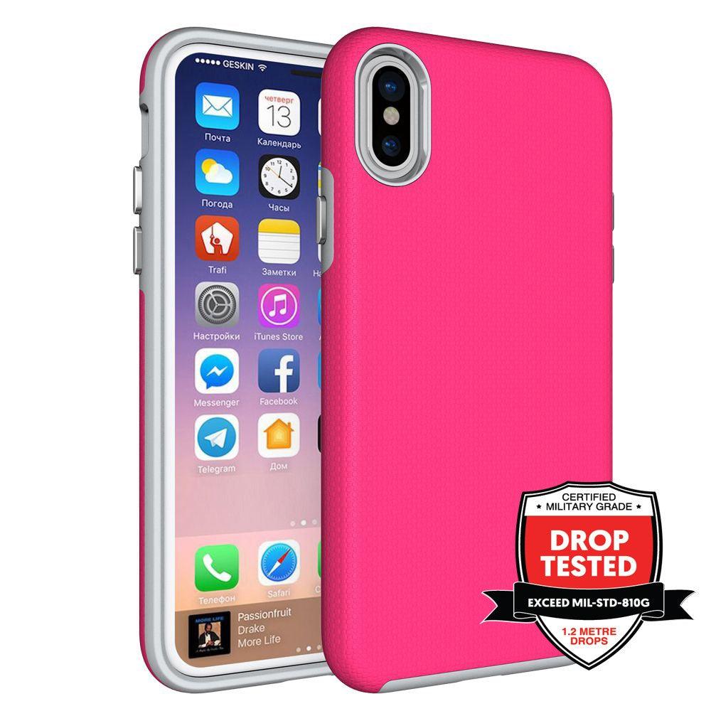 ProGrip Case Cover for Apple iPhone XS/X - Pink