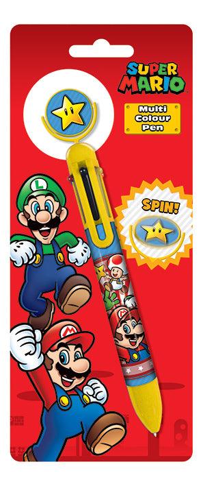 SUPER MARIO BLOCK MULTICOLORED PEN - GADGET