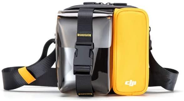 DJ Mini 2 / Mavic Mini / Mavic Mini 2 Mavic Mini Drone Transport Bag and Accessories, Convenient to Carry Your Mavic Mini Always with You, Available in Three Colours, Dimension 150 x 150 x 55 mm - Black/Yellow