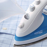 Russell Hobbs Steam Glide Travel Iron 760w White and Blue