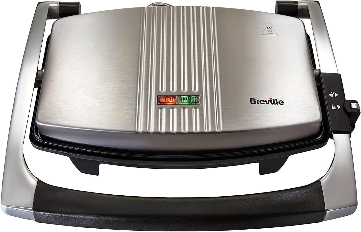 Breville Sandwich/Panini Press and Toastie Maker Stainless Steel