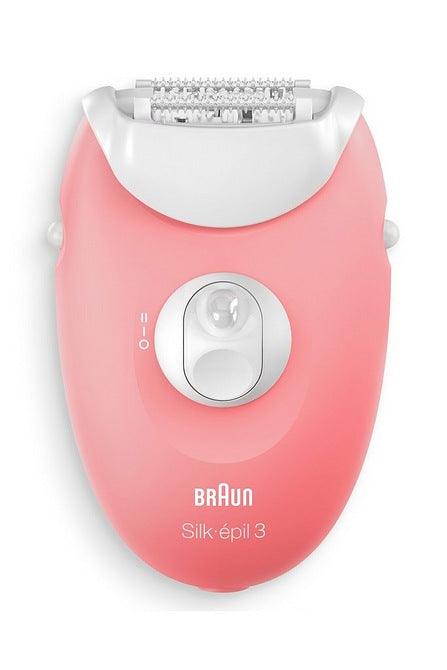 Braun Silk-épil 3-176, Epilator for Long-Lasting Hair Removal, 20 Tweezer system, Smartlight technology and Massage rollers