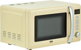 Beko Solo Retro Microwave 20L 800W - Cream [Energy Class A]