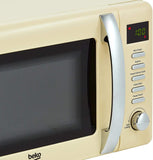 Beko Solo Retro Microwave 20L 800W - Cream [Energy Class A]