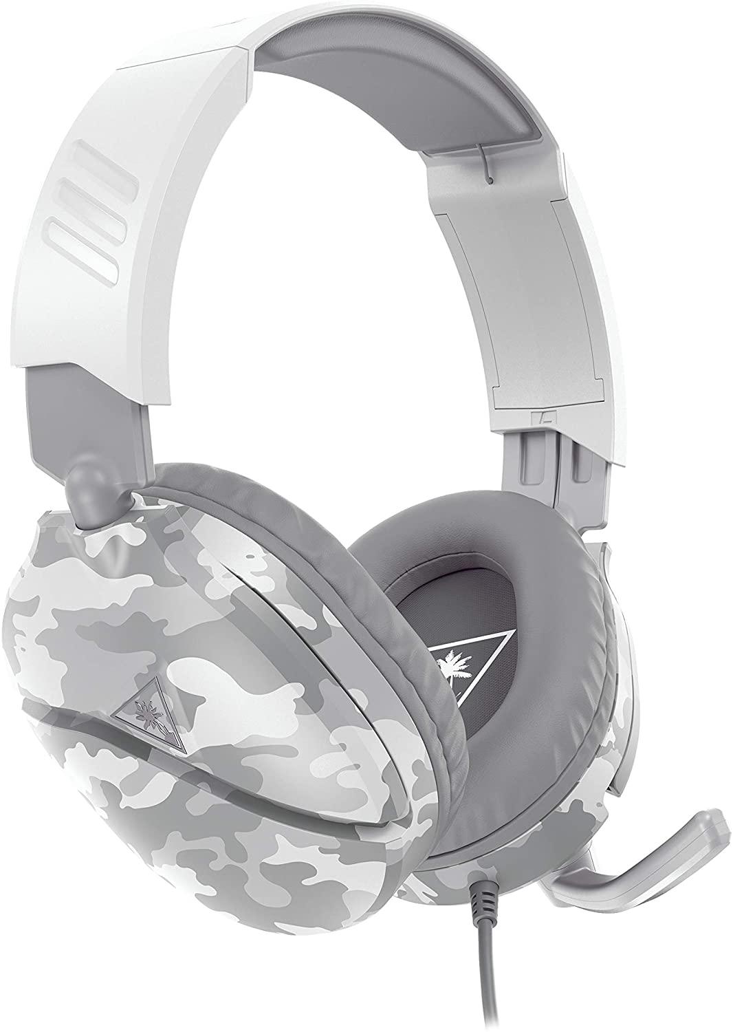 Turtle Beach RECON 70 Gaming Headset, Arctic Camo for PlayStation PS4 PS5, Xbox and Nintendo Switch