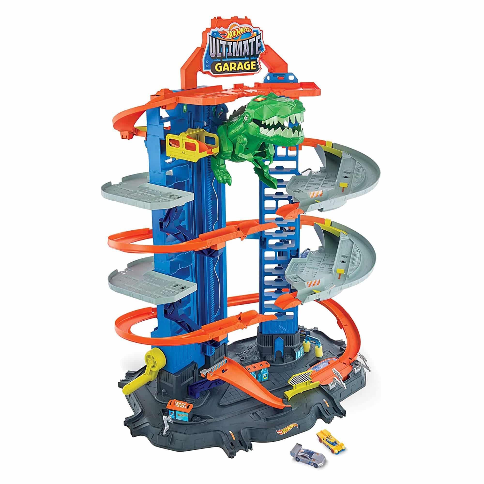 Hot Wheels City Robo T-Rex Ultimate Garage Playset