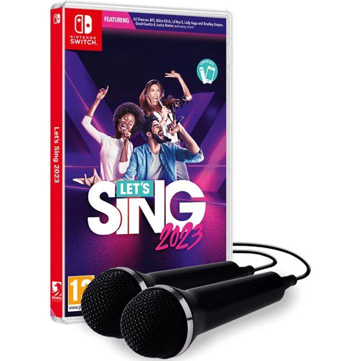 Let's Sing 2023 - Double Mic Bundle (Nintendo Switch)