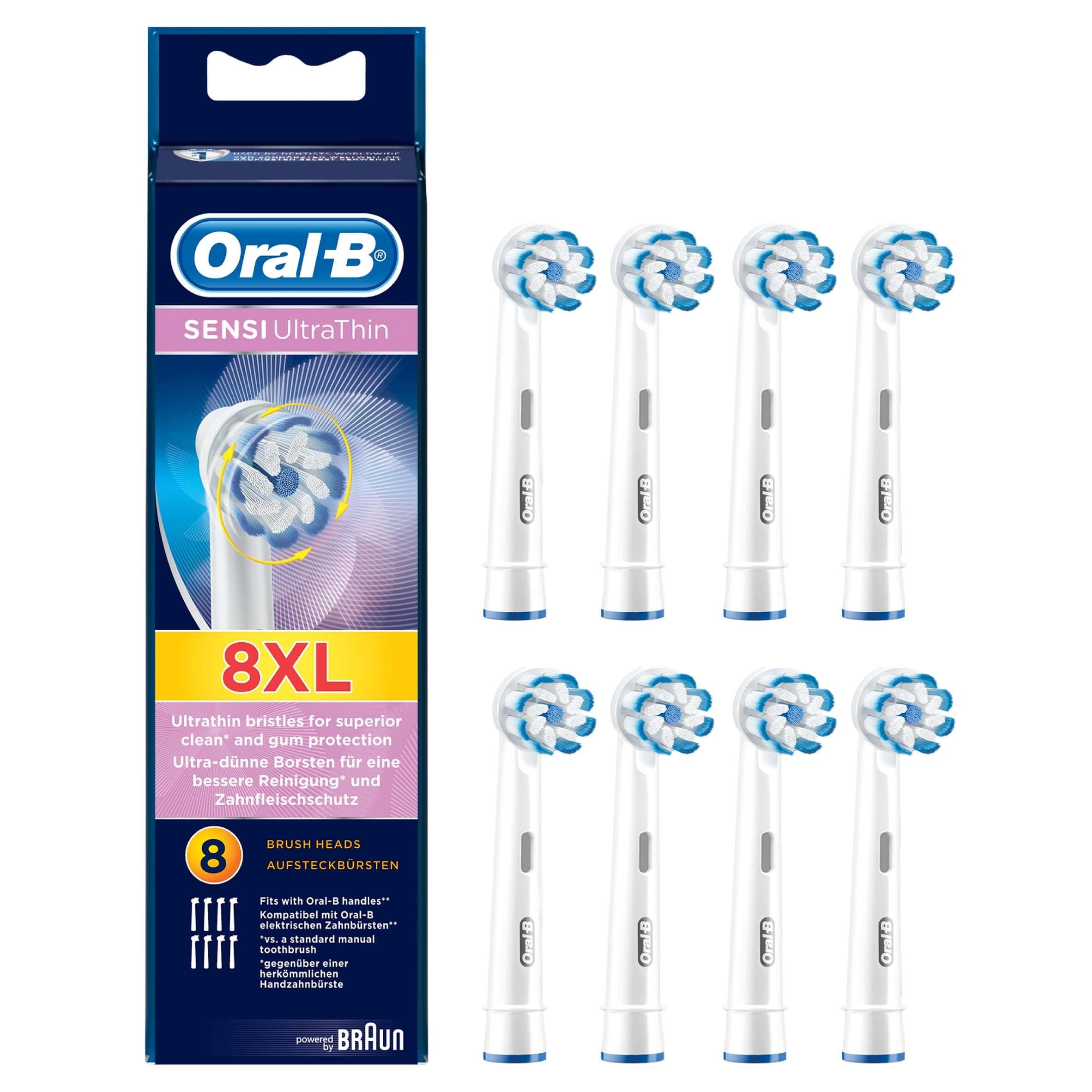 Oral-B Sensi Ultrathin Electric Toothbrush Heads (Pack of 8)