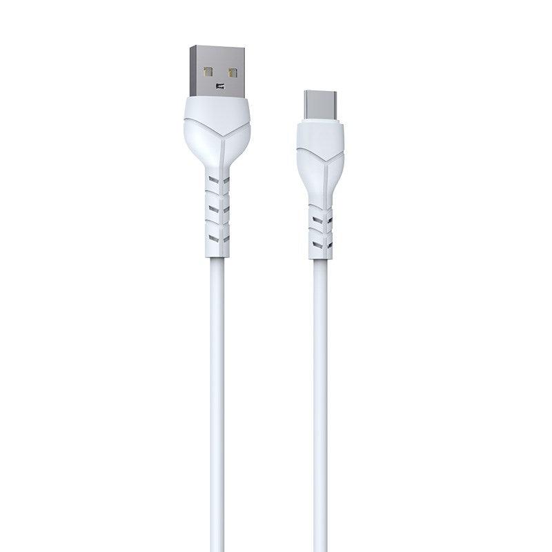 Devia 1m Basic (2.1A) USB to Type C Cable White