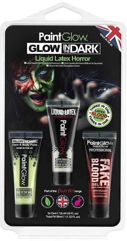 Paint Glow Glow In The Dark Liquid Latex Horror - Gadget Station