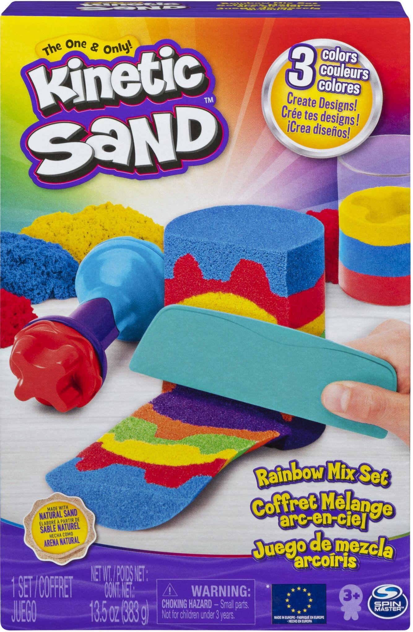 Kinetic Sand Rainbow Mix Set