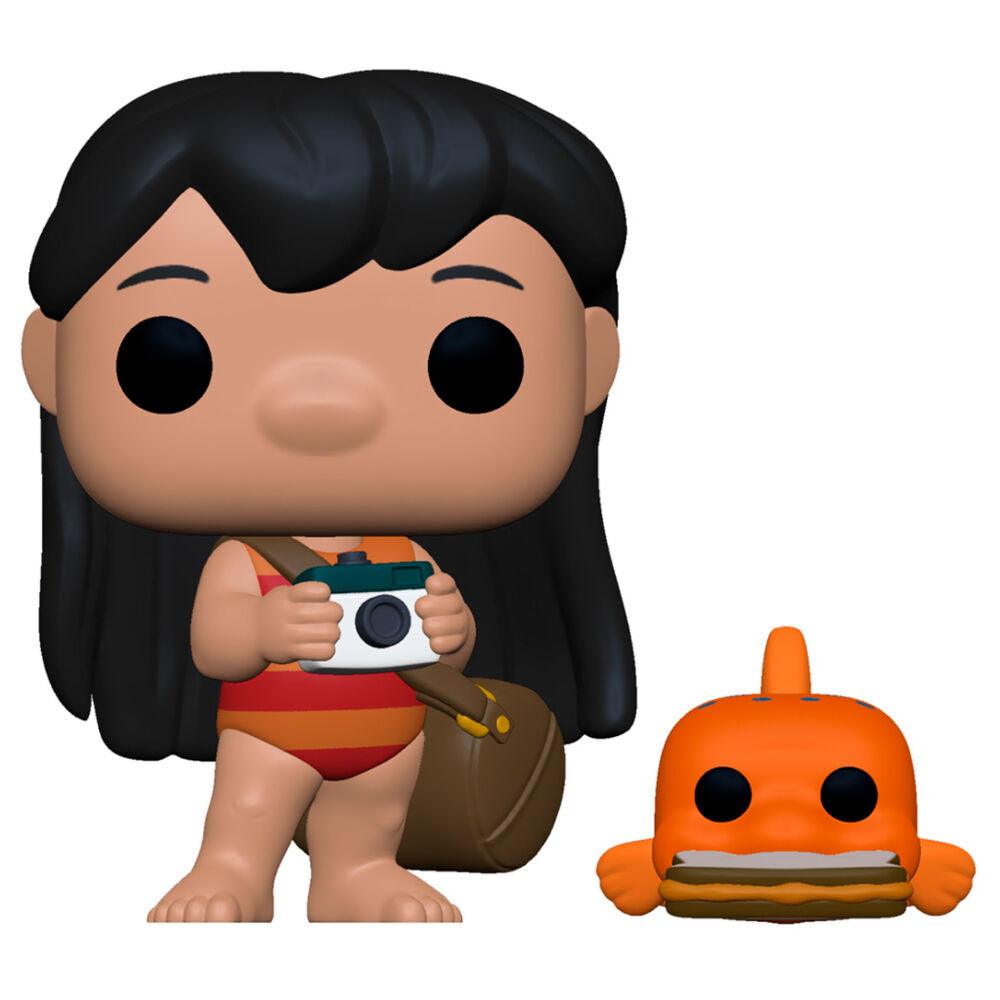 Funko Pop! Arctic Lilo and Stitch Lilo with Pudge